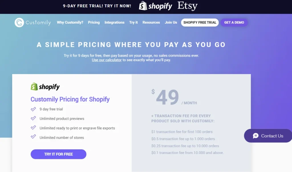 customily-pricing