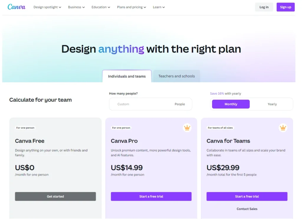 canva-pricing