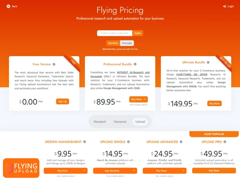 flying-pricing