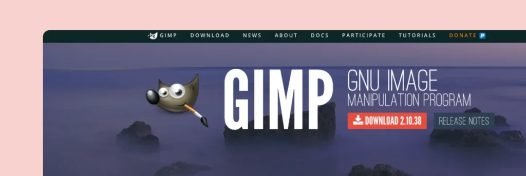 gimp-homepage