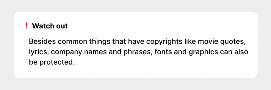 copyright-tip