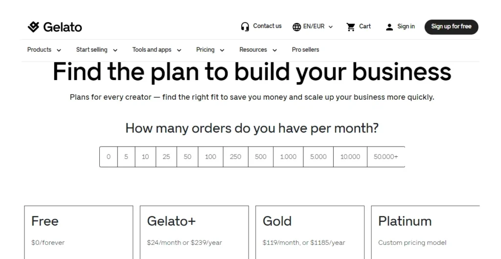 gelato-pricing