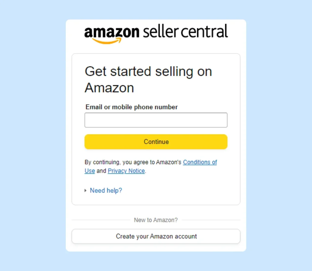 amazon-seller-centra-account