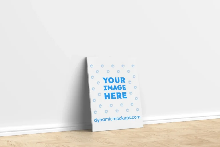 Interior Canvas Wall Art Mockup Template