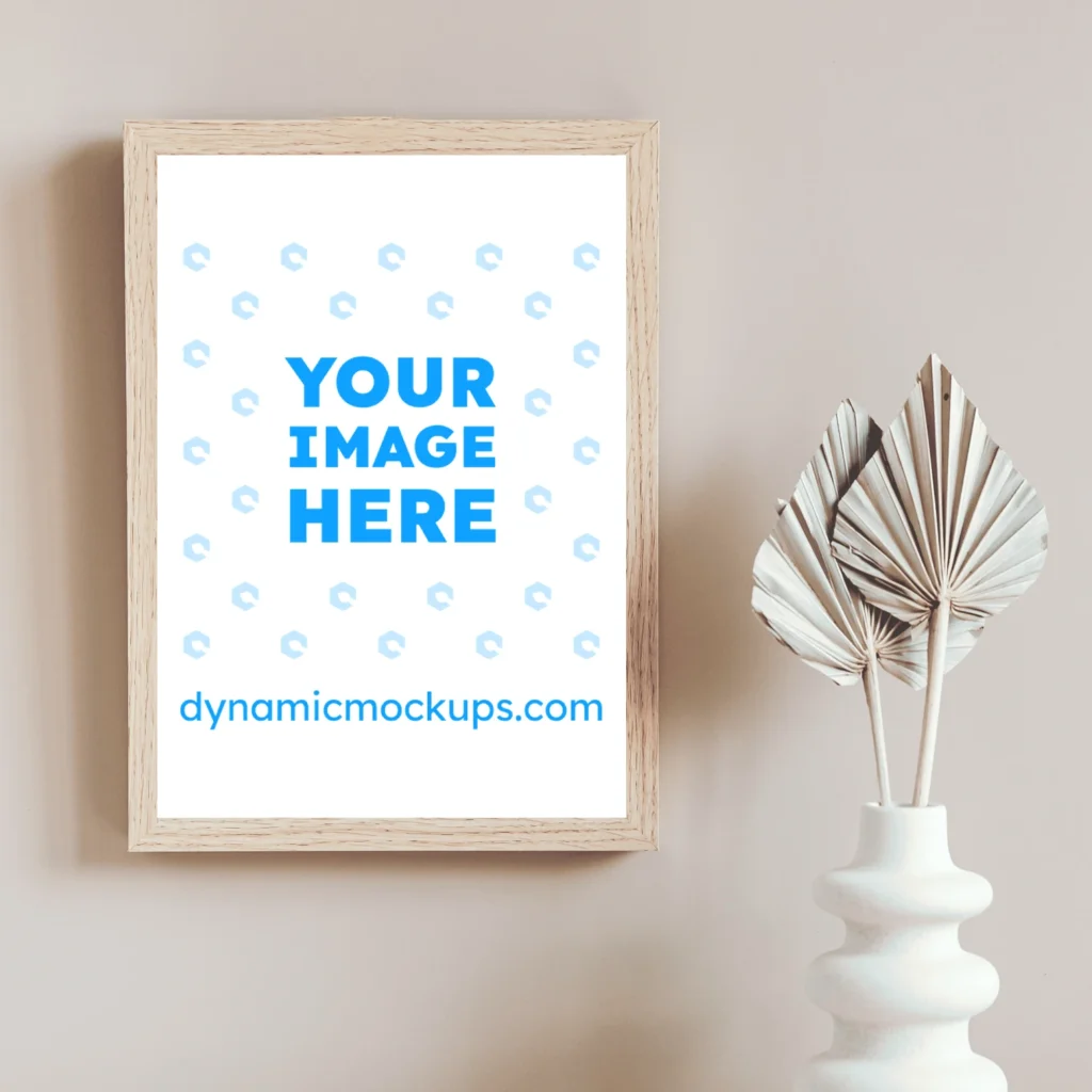 Interior Frame Wall Art Mockup Template