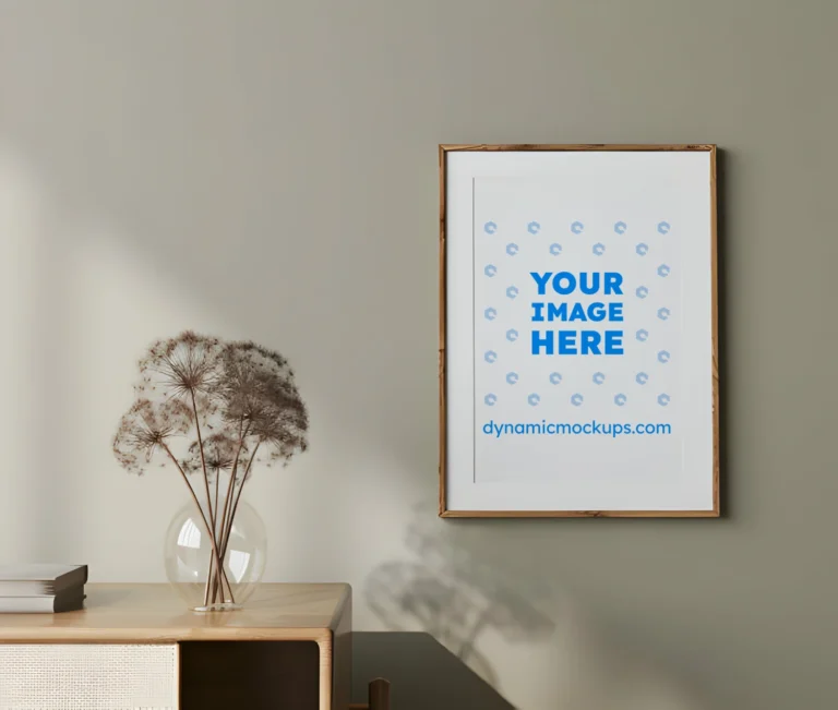 Interior Frame Wall Art Mockup Template