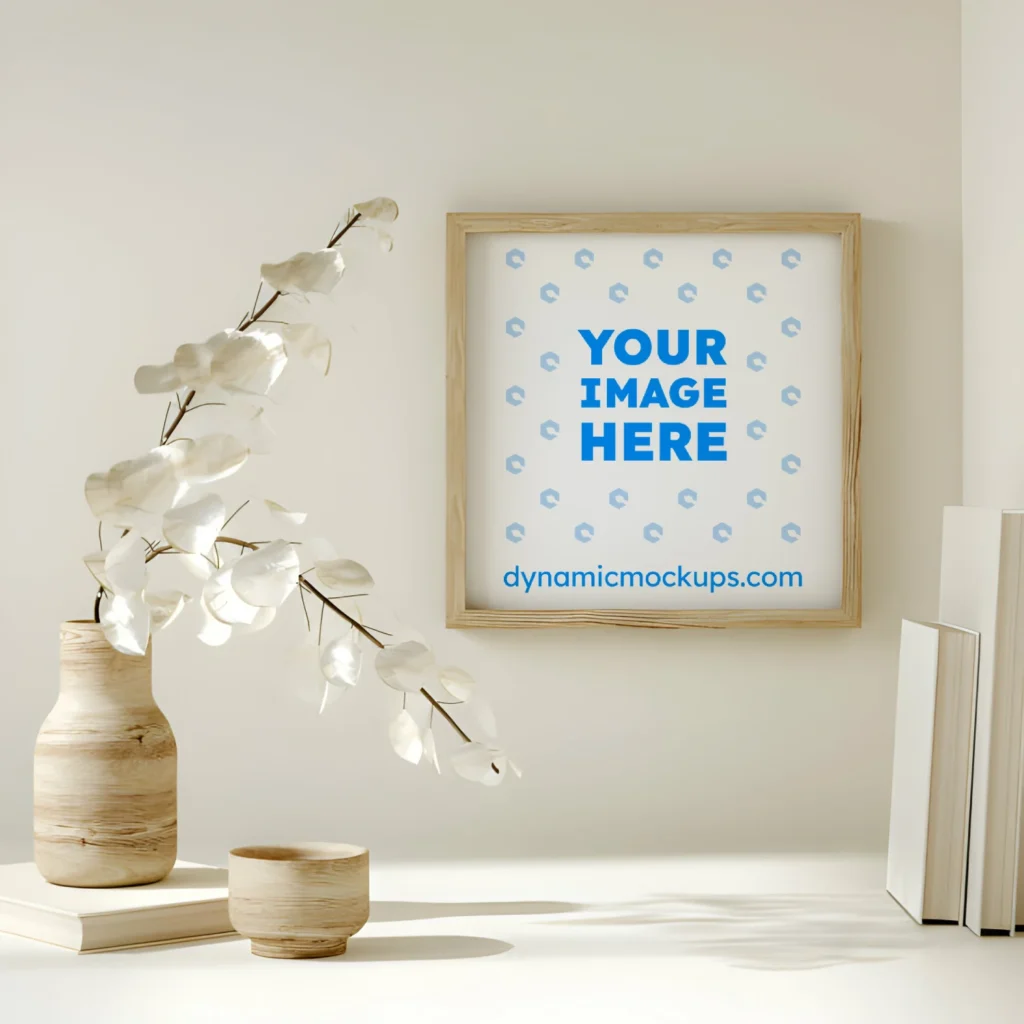 Interior Frame Wall Art Mockup Template