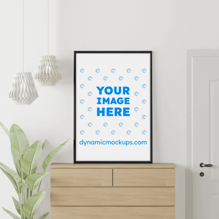 Interior Frame Wall Art Mockup Template