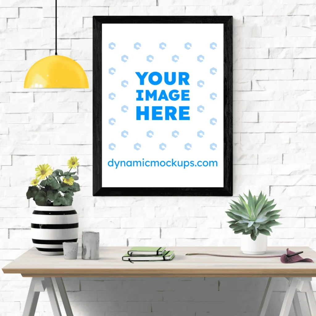 Interior Frame Wall Art Mockup Template