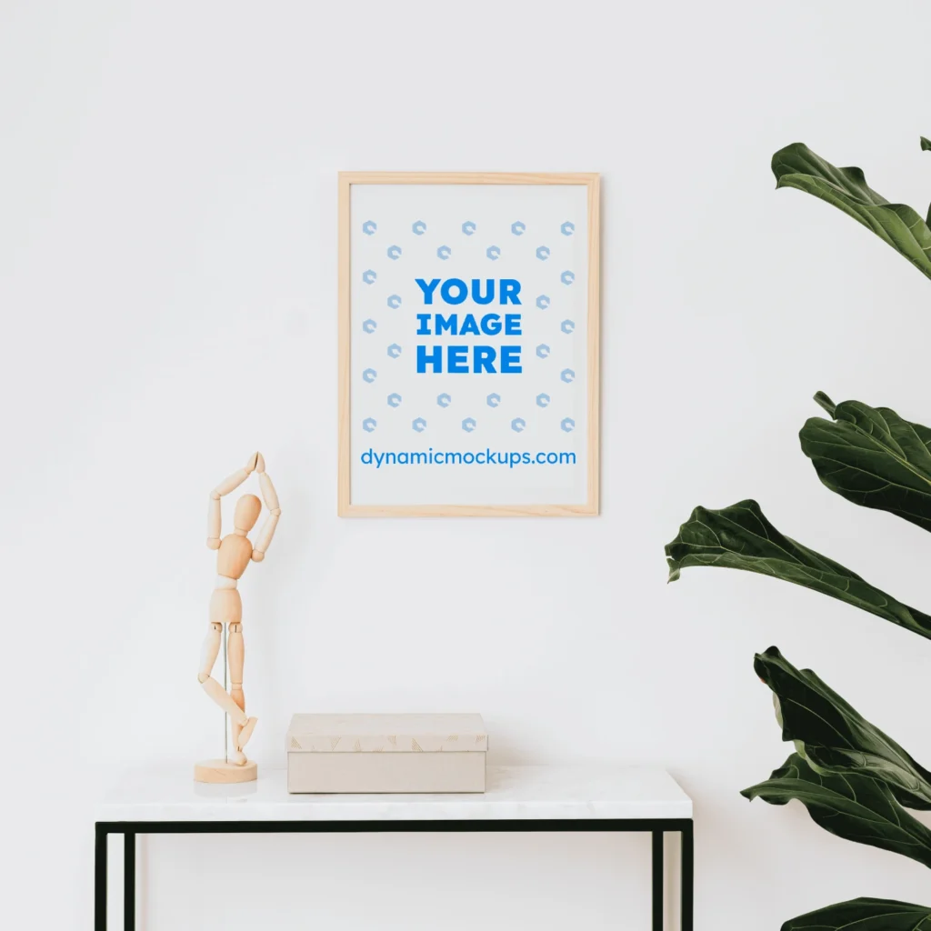 Interior Frame Wall Art Mockup Template