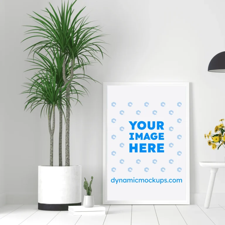 Interior Frame Wall Art Mockup Template