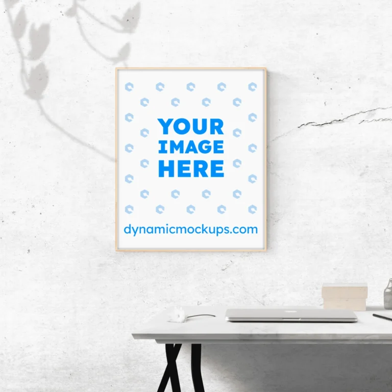 Interior Frame Wall Art Mockup Template