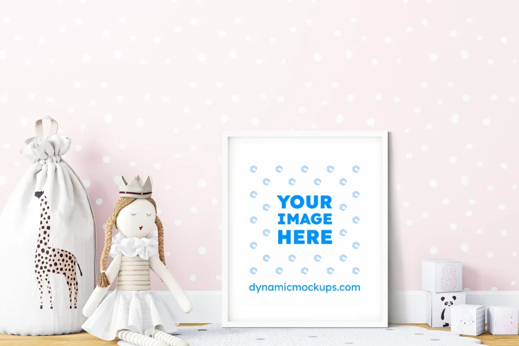 Interior Frame Wall Art Mockup Template