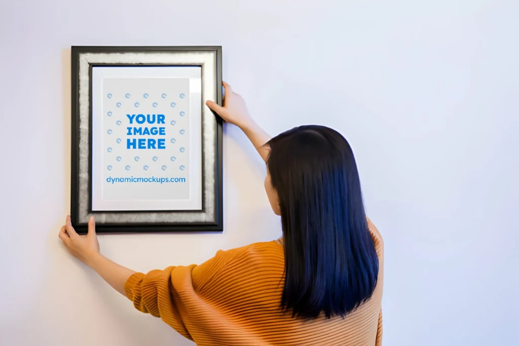 Interior Frame Wall Art Mockup Template