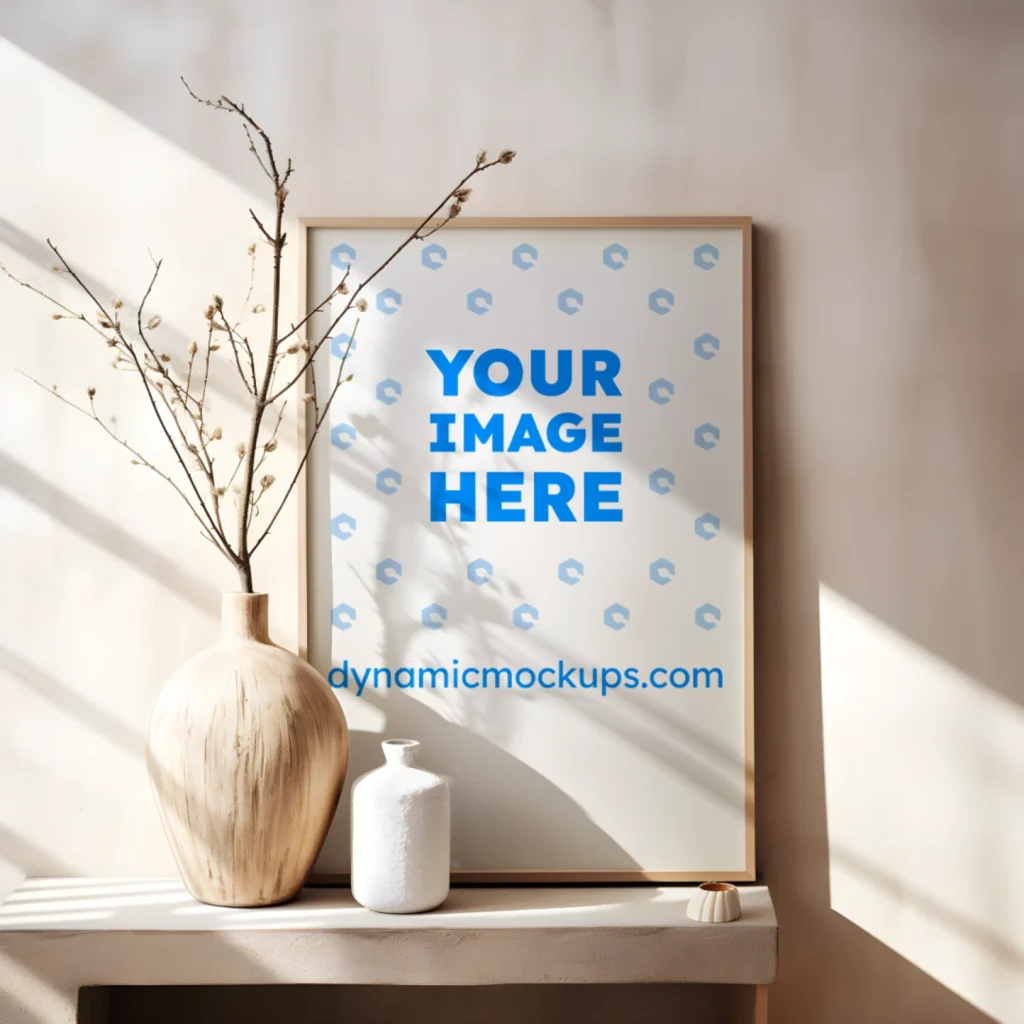 Interior Frame Wall Art Mockup Template