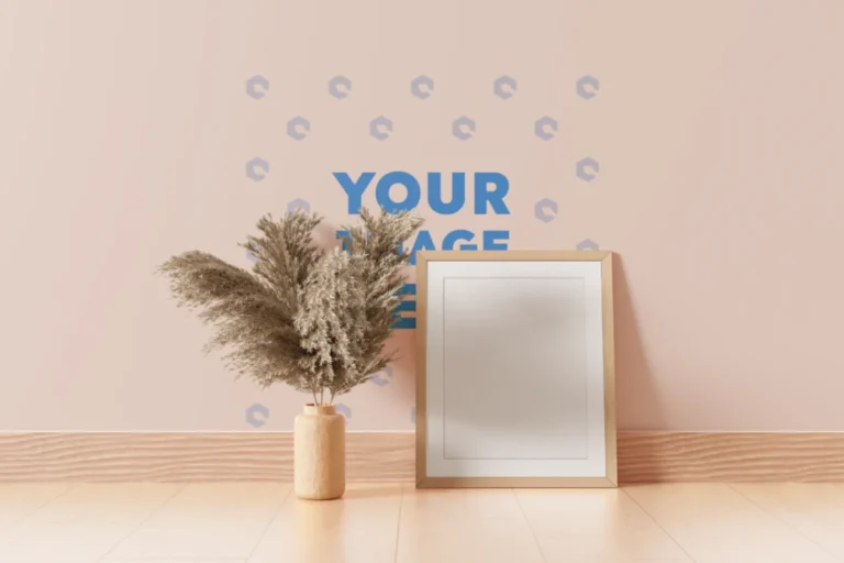 Interior Frame Wall Art Mockup Template