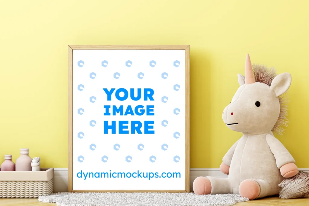 Nursery Frame Wall Art Mockup Template