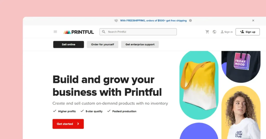 printful-homepage