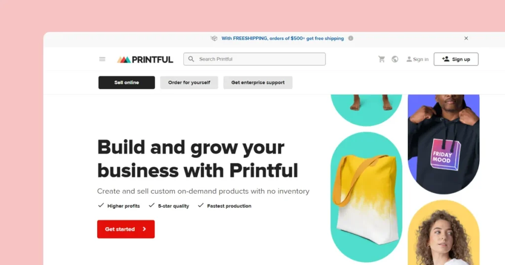 printful-homepage