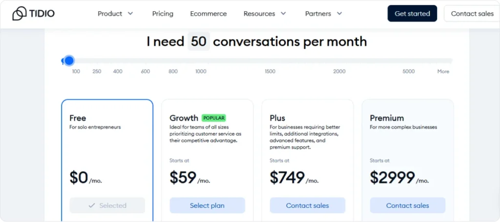 tidio-pricing