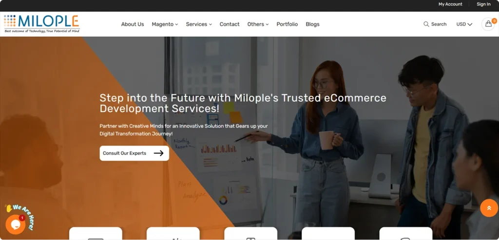 milople-magento2-homepage