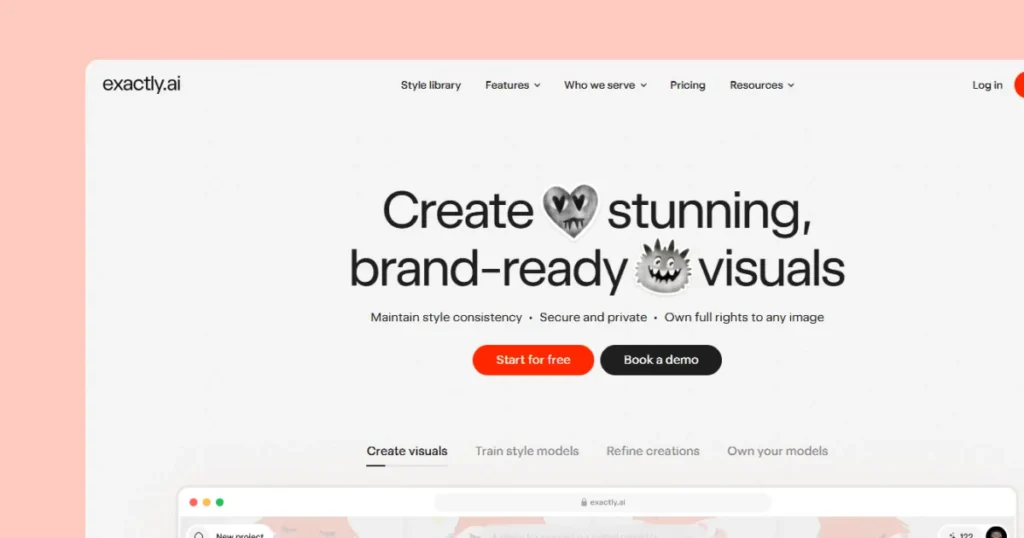 exactly-ai-homepage