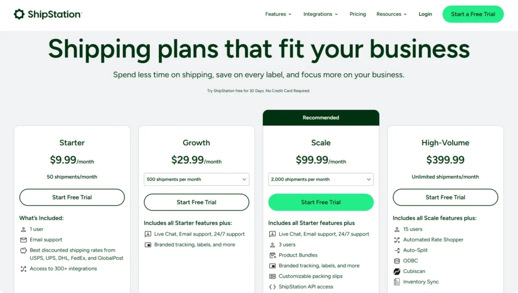 shipstation-pricing