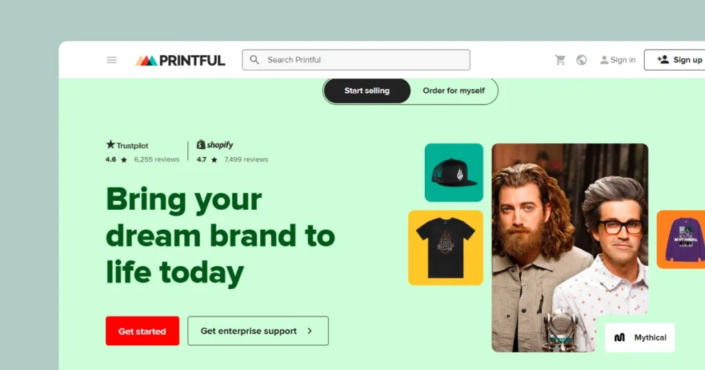 printful-homepage