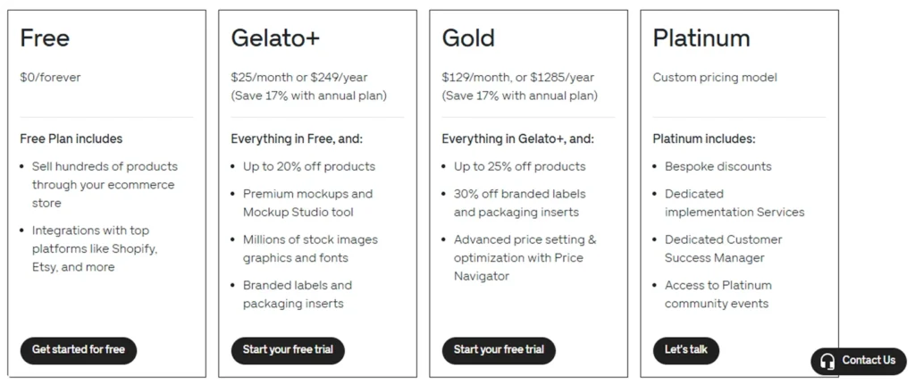 gelato-pricing