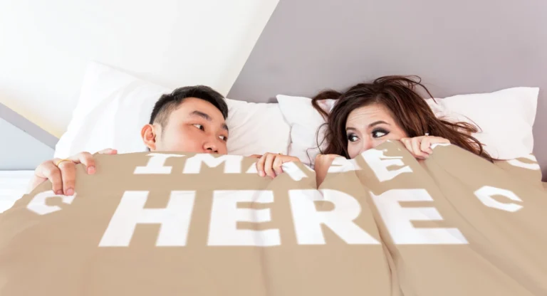 Beige Blanket Mockup Template