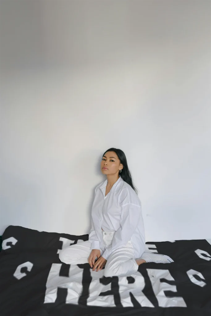Black Blanket Mockup Template