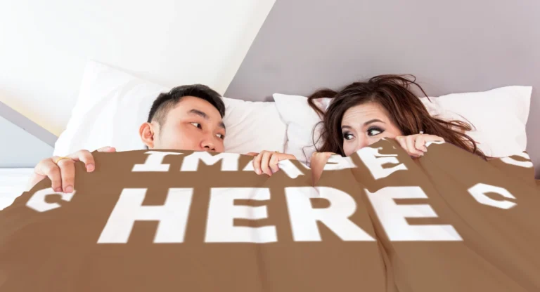 Brown Blanket Mockup Template
