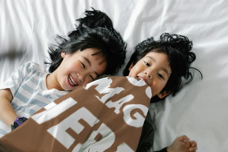 Brown Blanket Mockup Template