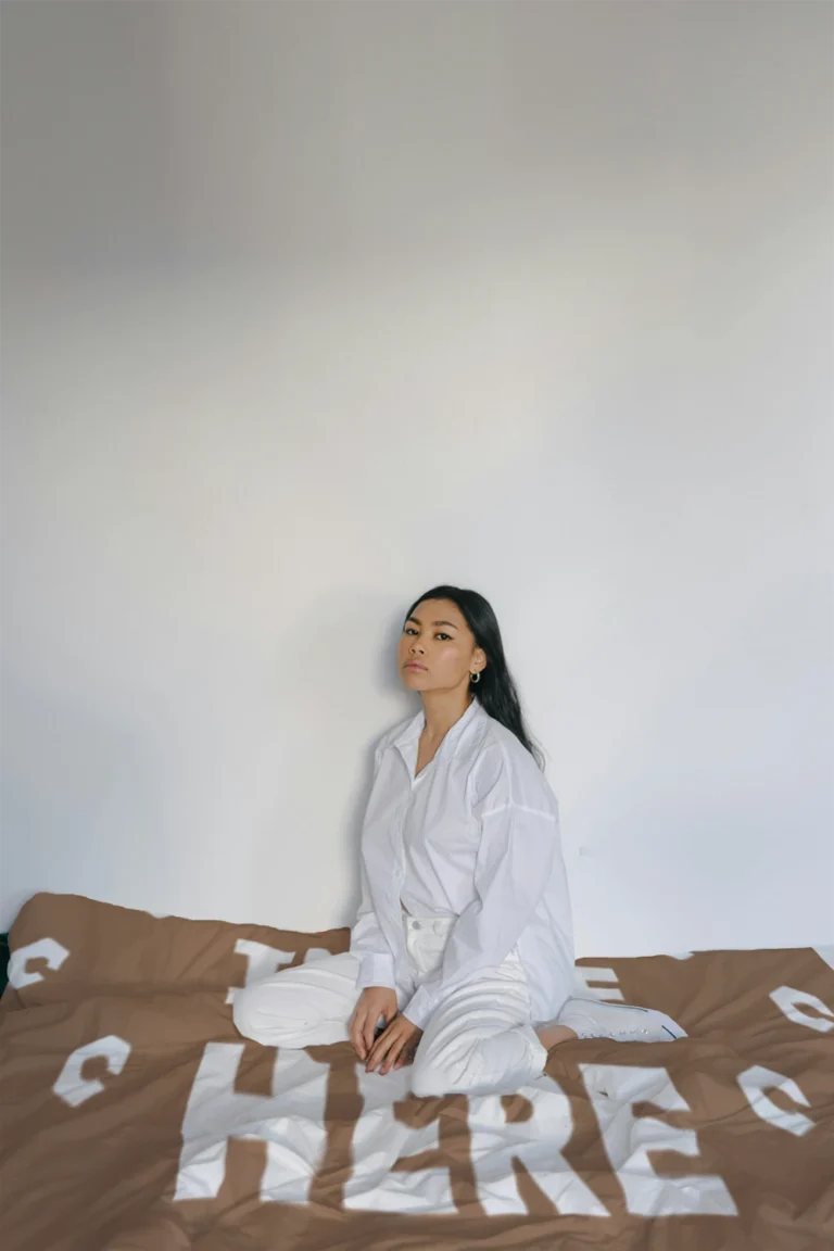 Brown Blanket Mockup Template