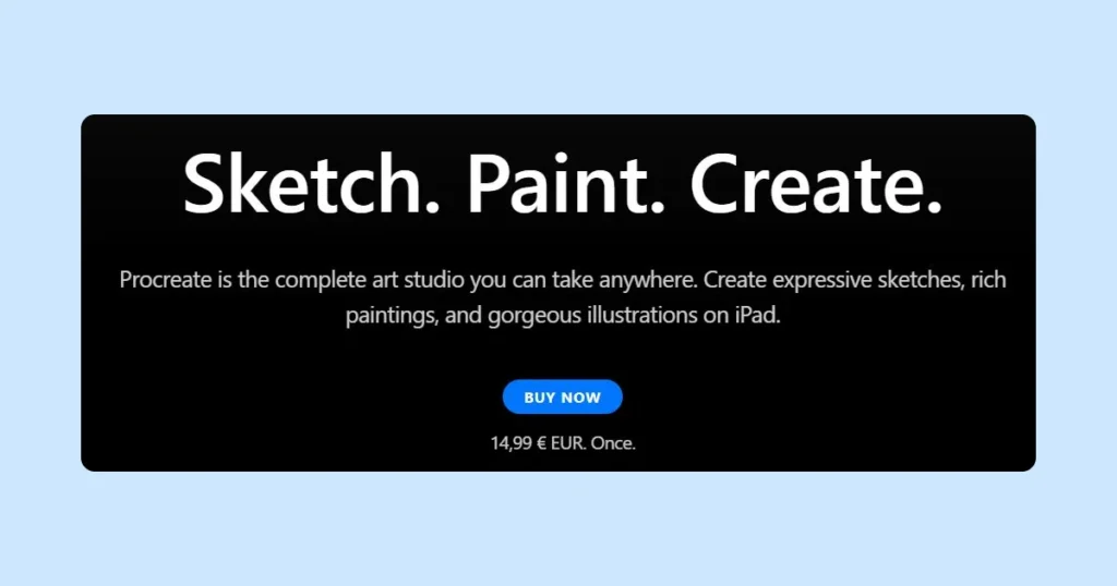 procreate-pricing