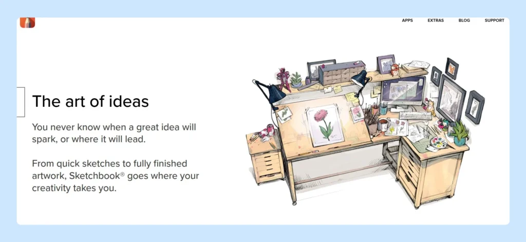 sketchbook-homepage