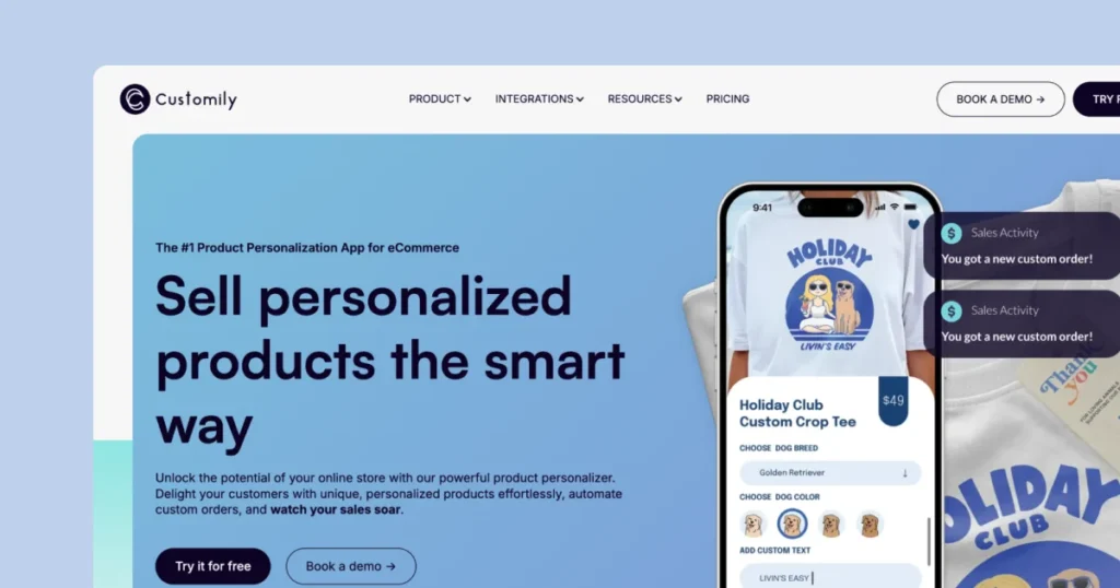 customily-homepage