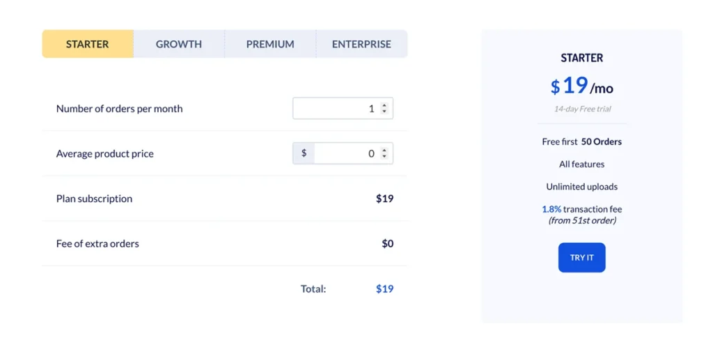 teeinblue-pricing