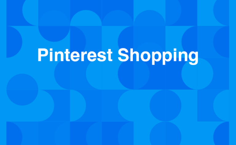 Pinterest Shopping