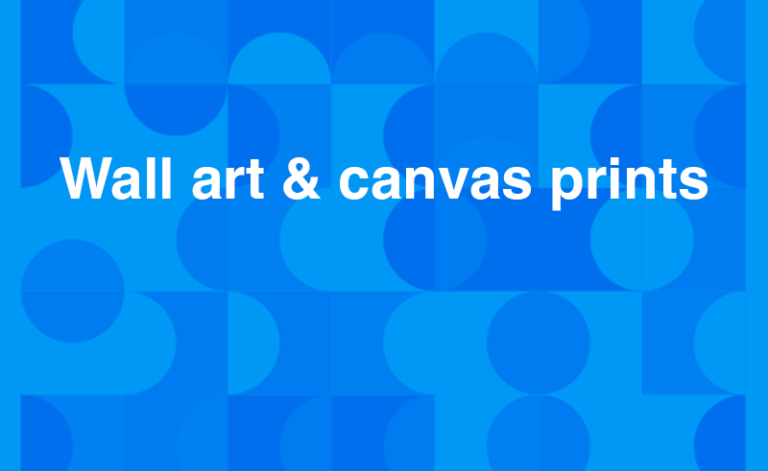 Wall art & canvas prints