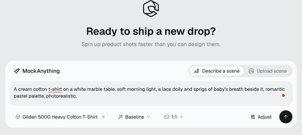 MockAnything AI create any mockup just from the prompt