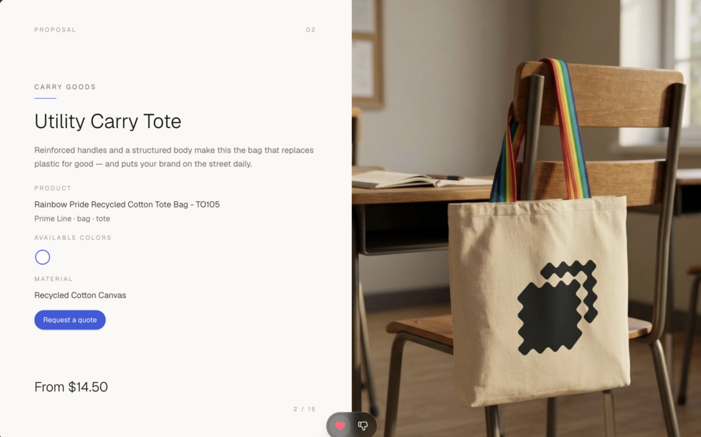 Preview lookbook with your logo in Dynamic Mockups