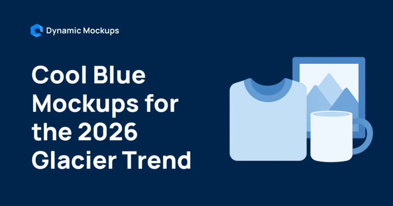 Cool Blue Aesthetic Product Mockups for 2026 [Pinterest Trend]