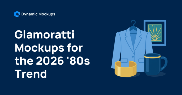 Glamoratti Product Mockups for 2026: The Maximalist ’80s Aesthetic