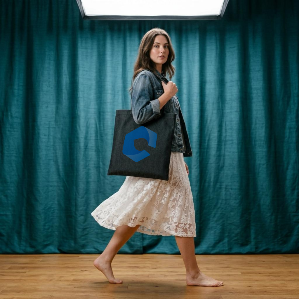 Design this tote bag with your artwork