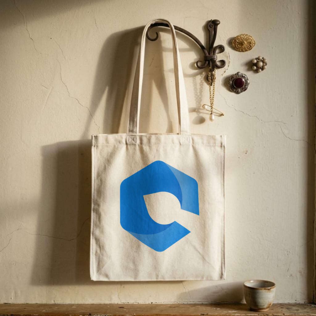 Design this tote bag with your artwork in Dynamic Mockups