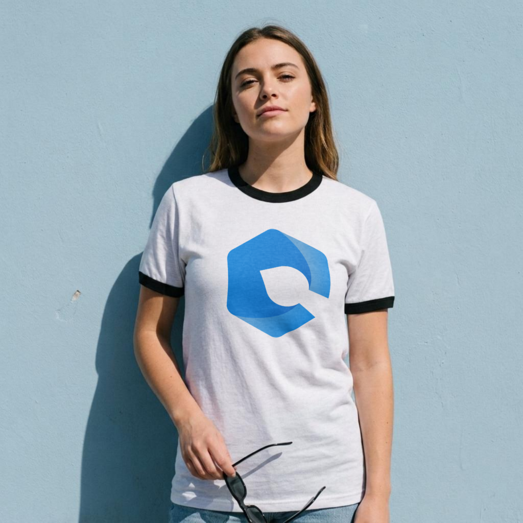 Dynamic Mockups artwork example on the t-shirt