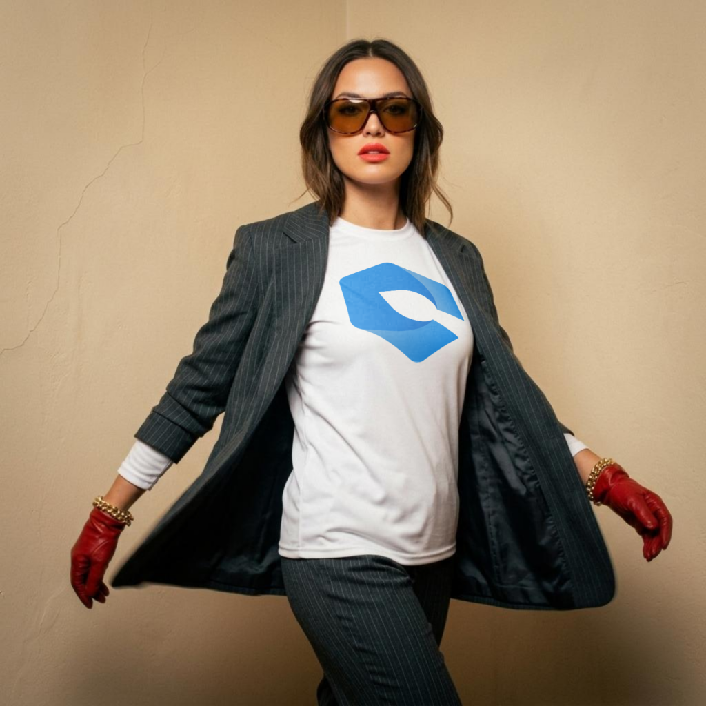 Put your artwork on this Glamoratti T-shirt