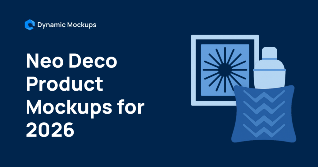 Neo Deco Aesthetic: 2026 Product Mockups for the Art Deco Revival