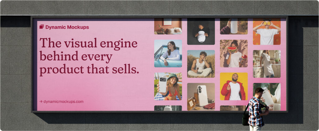 The dynamic mockups visual engine billboard